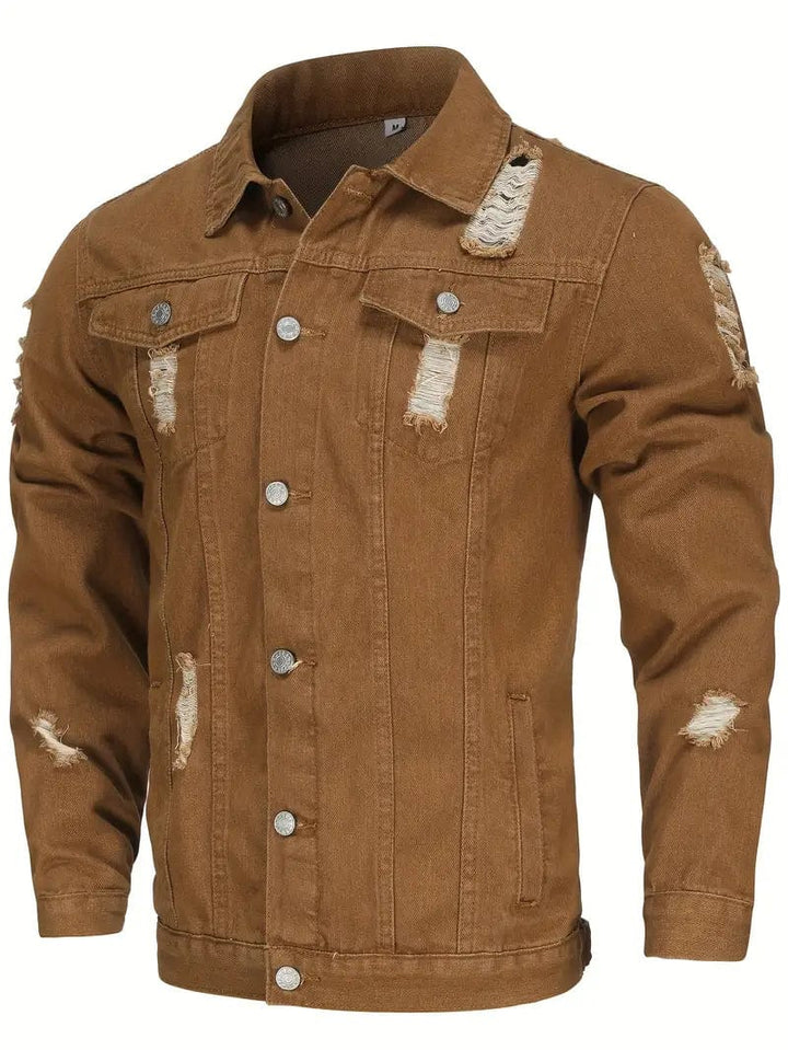 Unisex Denim Casual Jacket Relaxed Fit
