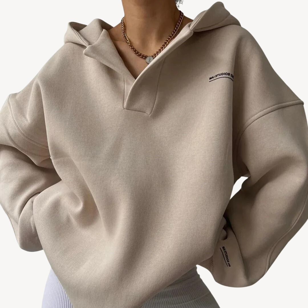 Womens Oversized Hoodie Fleece Material Relaxed Fit