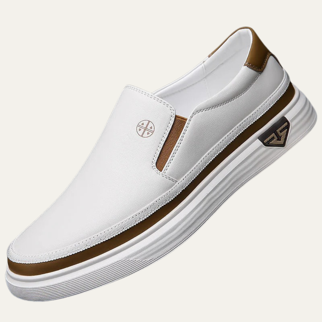 Mens Loafers Slip-On Thick Sole Casual - BritishMode