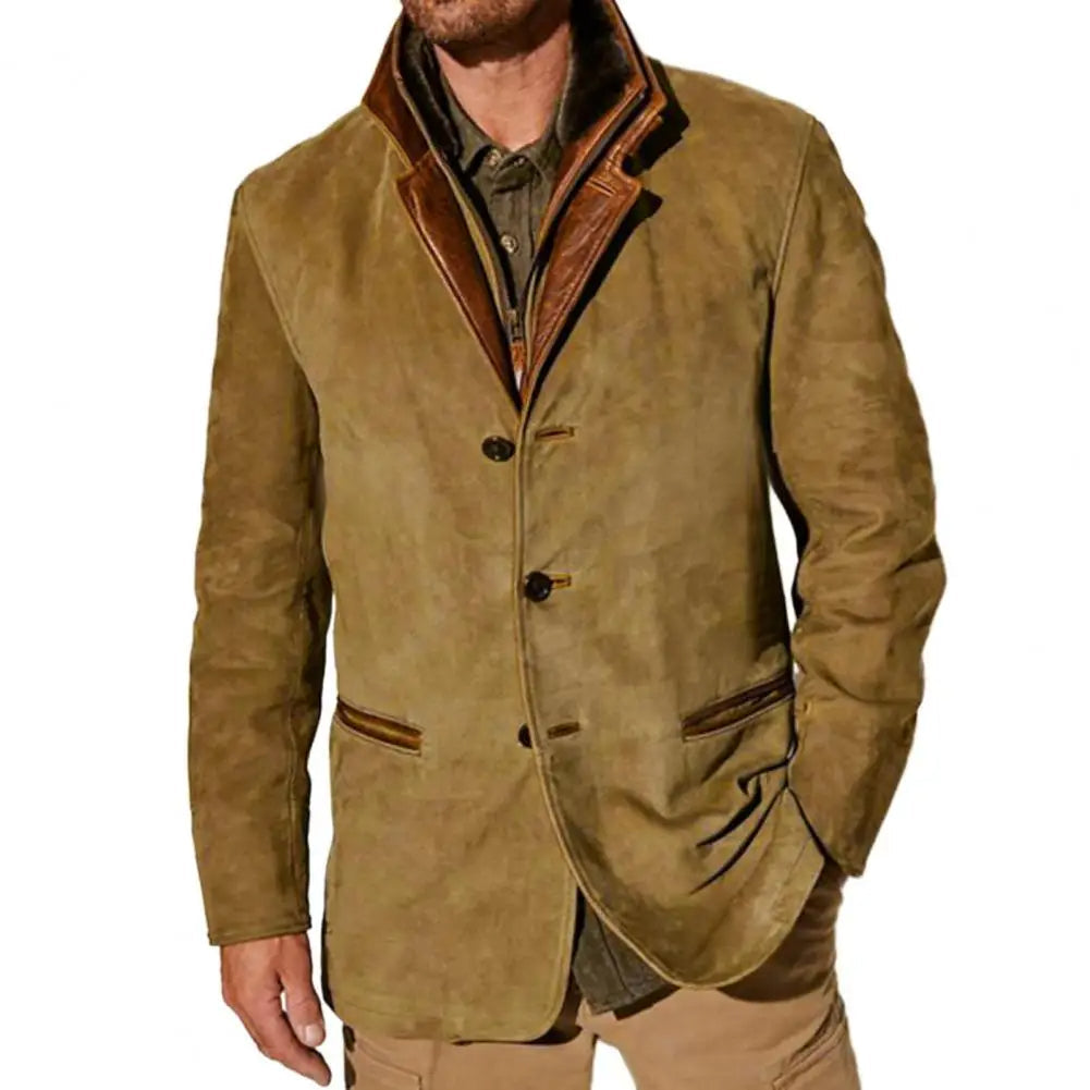 Mens Mid-Season Jacket Lightweight Casual Fit - BritishMode