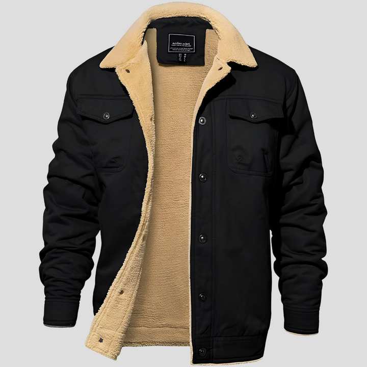 Mens Outdoor Jacket Insulated Warm Fit - BritishMode