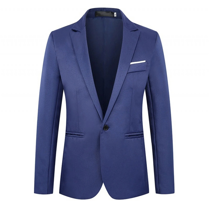 Mens Blazer Classic Fit One Button - BritishMode