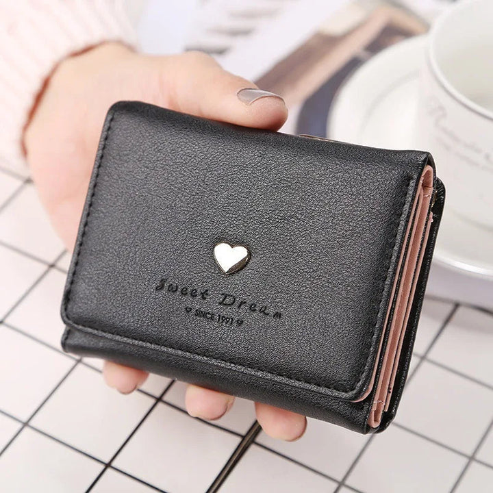 Womens Mini Organizer Wallet Compact Slim Design