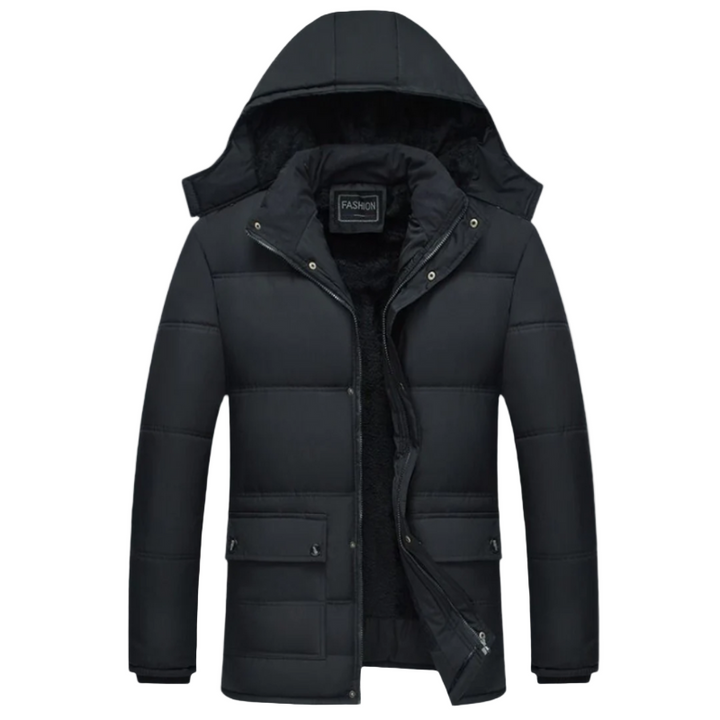 Mens Padded Winter Coat Modern Cut - BritishMode