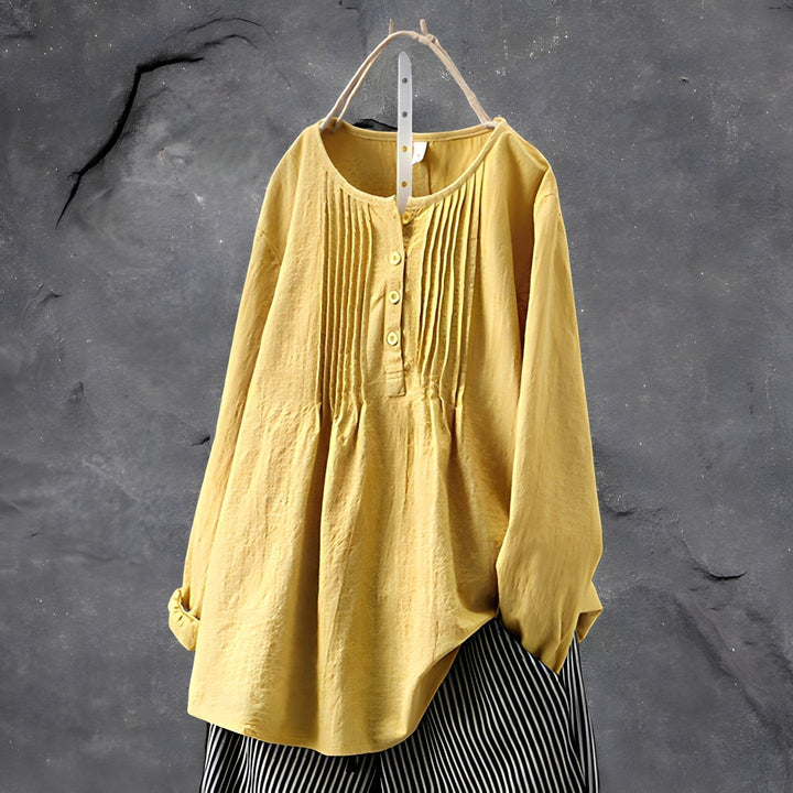 Womens Tunic Top Stretchy Flattering Relaxed Fit