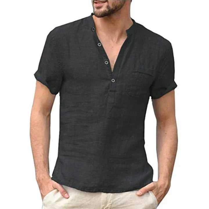 Mens Shirt Lightweight Breathable Summer Fit - BritishMode