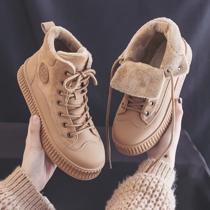 Unisex Leather Boots Durable Comfortable Fit - BritishMode