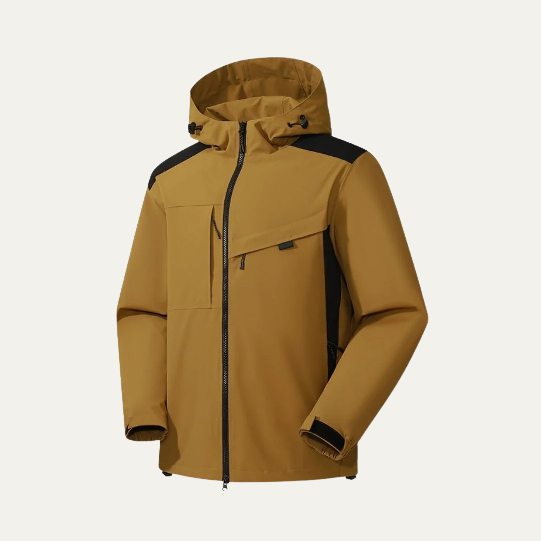 Mens Waterproof Shell Jacket Technical Fit