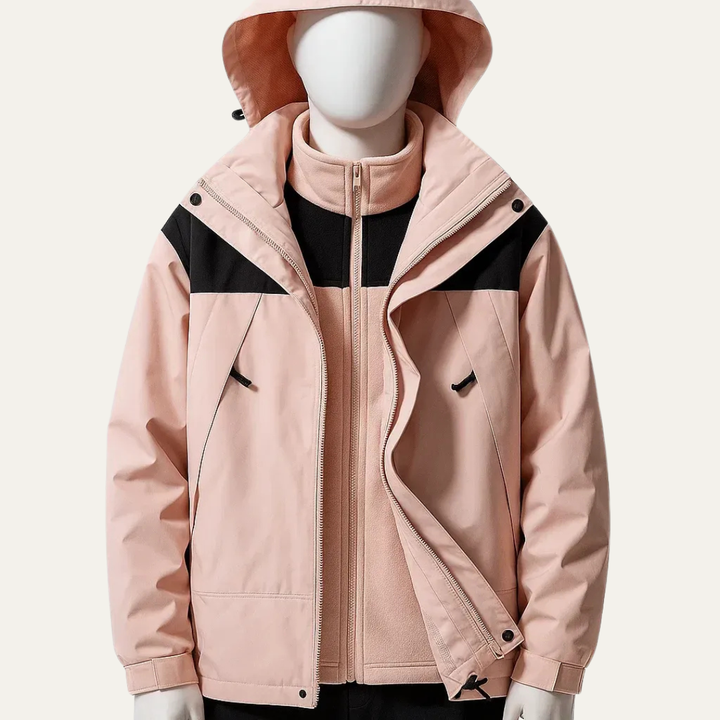 Mens Technical Jacket Insulated Waterproof Shell - BritishMode