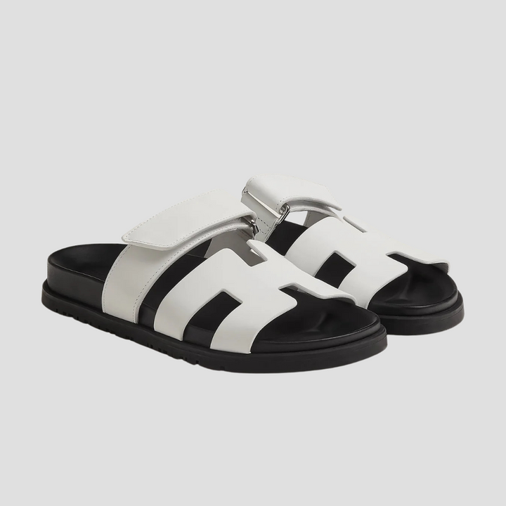 Womens Leather Toe Sandals Comfortable Fit - BritishMode