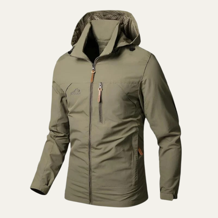 Mens Outdoor Winter Jacket Faux Fur Lined Heavy Duty - BritishMode