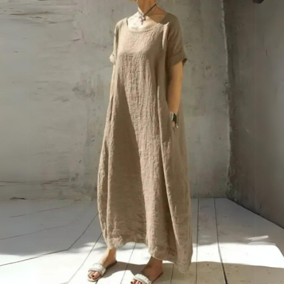 Womens Maxi Dress Casual Floor Length Elegant - BritishMode