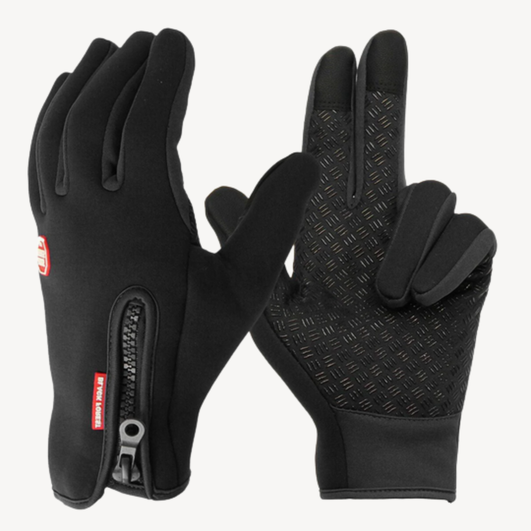 Unisex Thermal Gloves with Zipper Closure - BritishMode