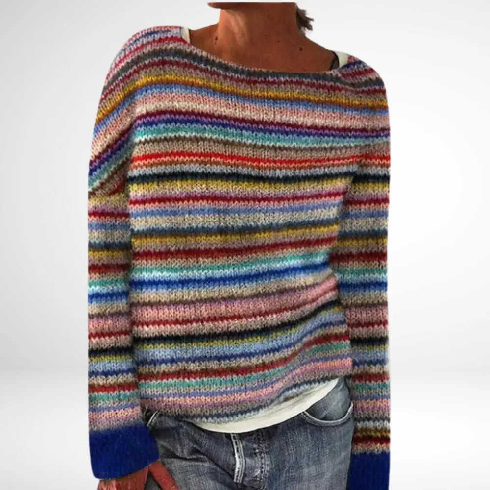 Womens Wool Pullover Hand-Knitted Icelandic Sweater Warm Fit - BritishMode