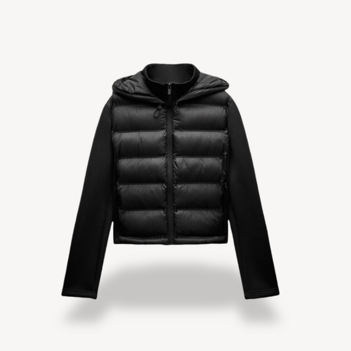Womens Puffer Jacket with Hooded Lightweight Insulated