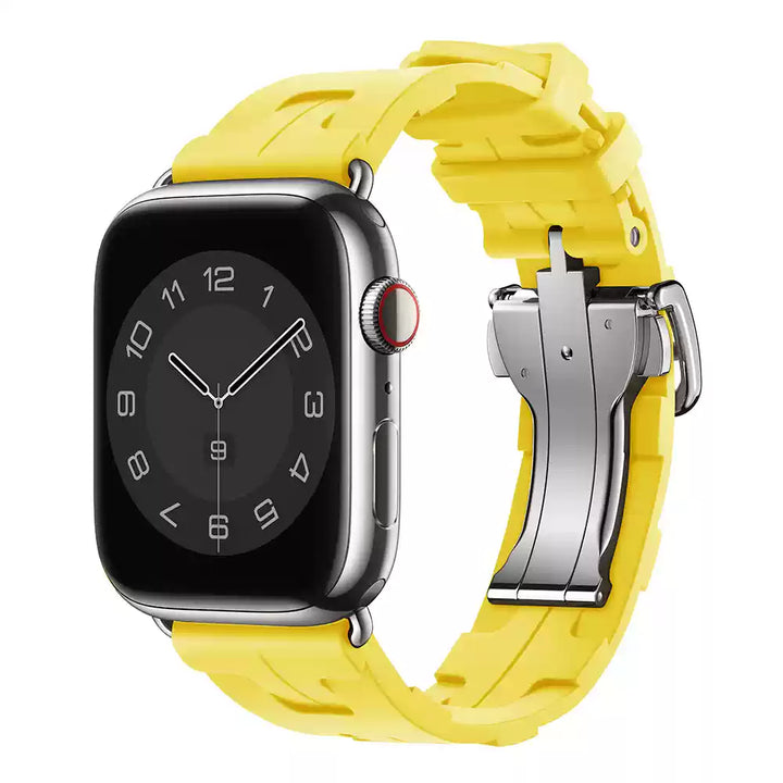 Unisex Watch Band Compatible with Apple Watch Silicone Strap