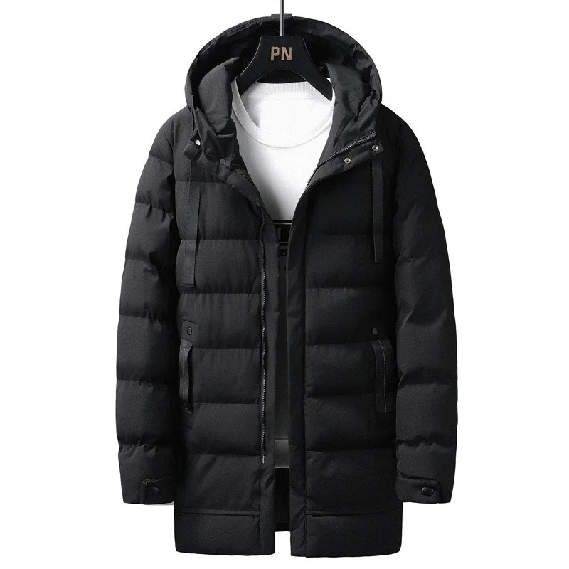 Mens Puffer Coat Insulated Warm Winter Fit