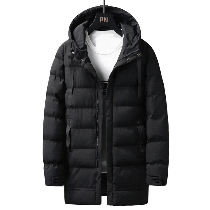 Mens Puffer Coat Insulated Warm Winter Fit