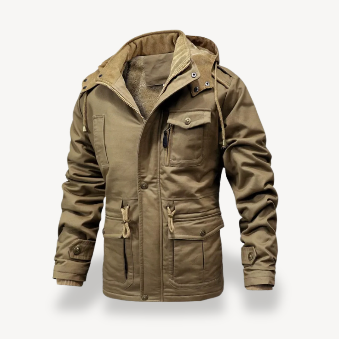 Mens Parka Jacket Military Style Durable