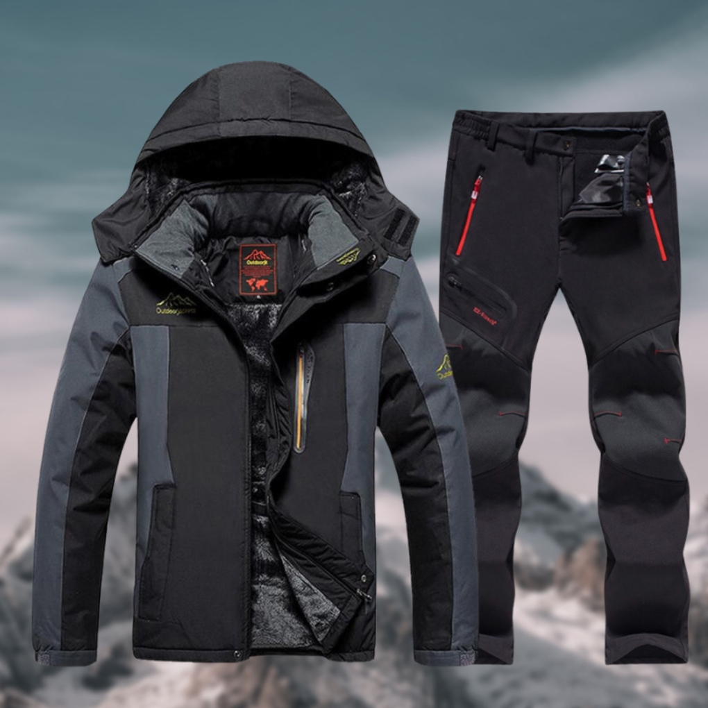 Unisex Outdoor Jacket Insulated Warm Practical Fit - BritishMode