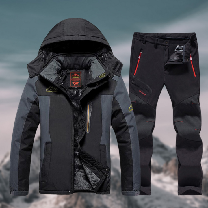 Unisex Outdoor Jacket Insulated Warm Practical Fit - BritishMode