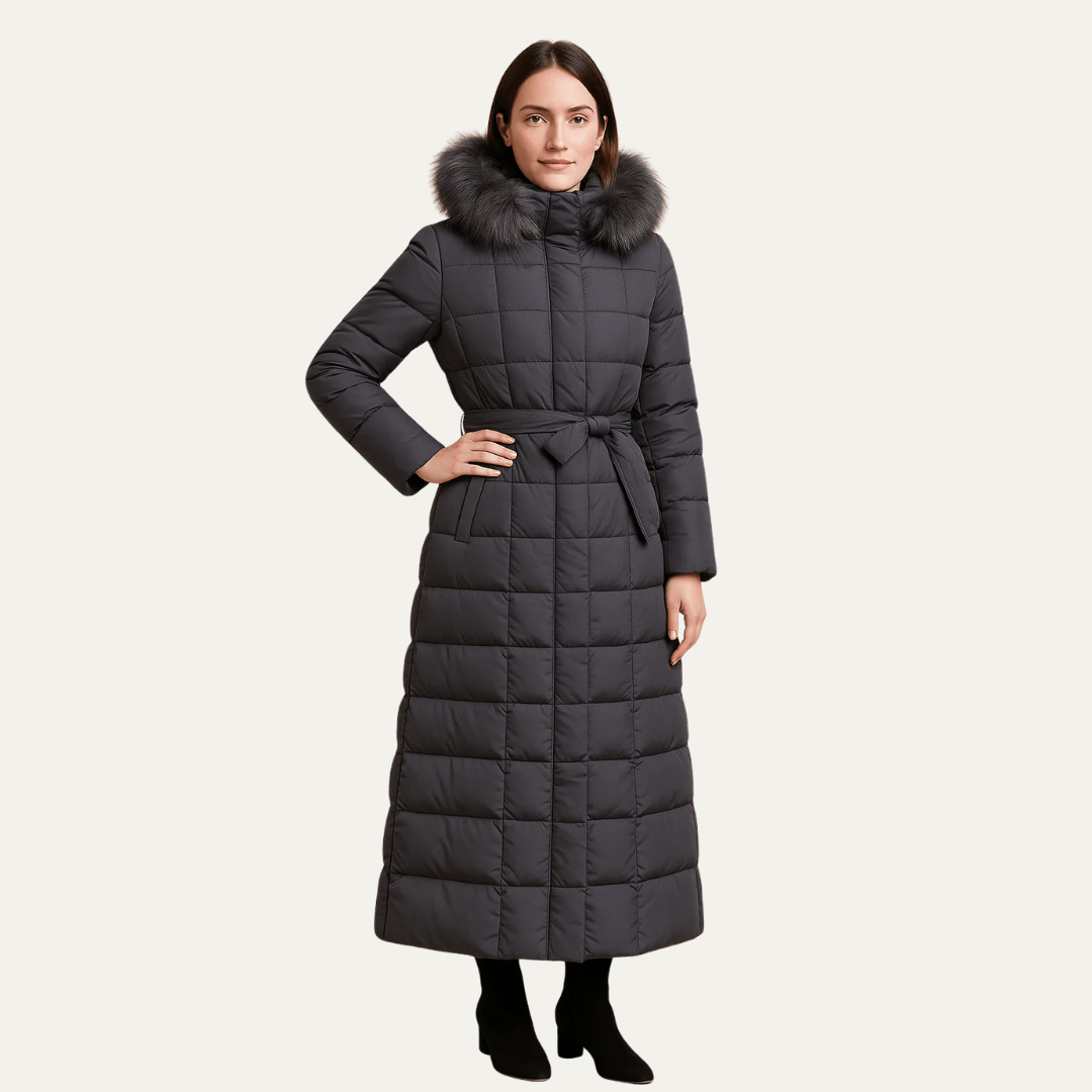 Womens Maxi Puffer Coat Insulated Warm Fit