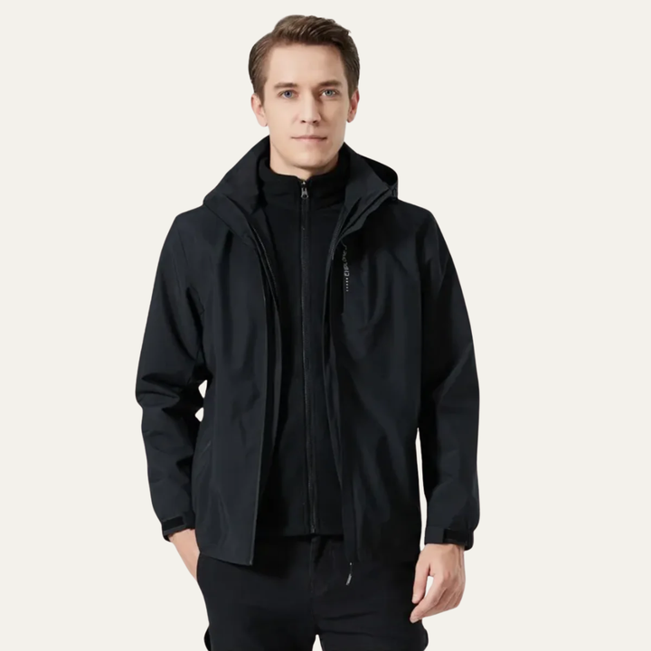 Unisex Shell Jacket Lightweight Waterproof Fit