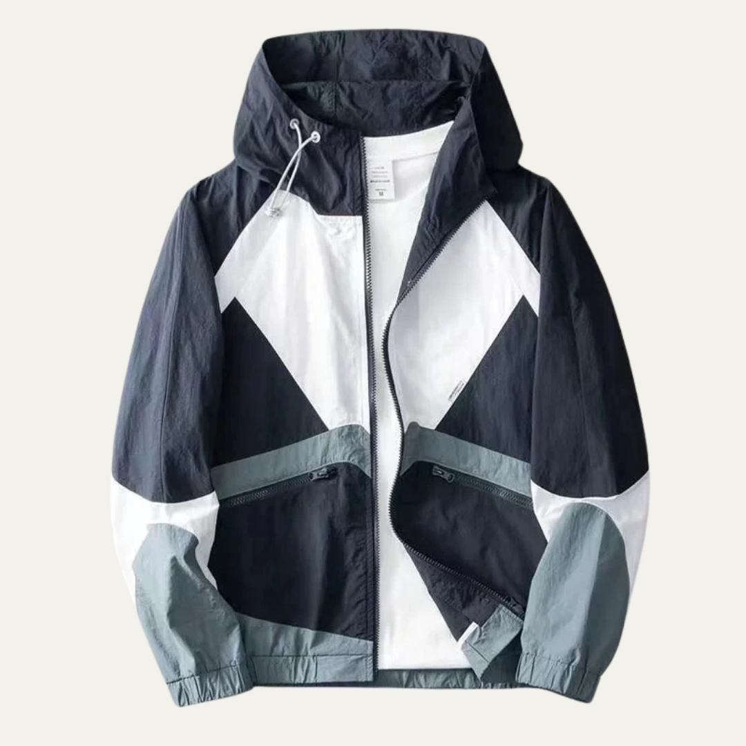 Mens Windbreaker Lightweight Active Fit - BritishMode