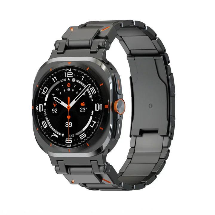 Unisex Metal Watch Band Durable Fit for Galaxy Watch Ultra