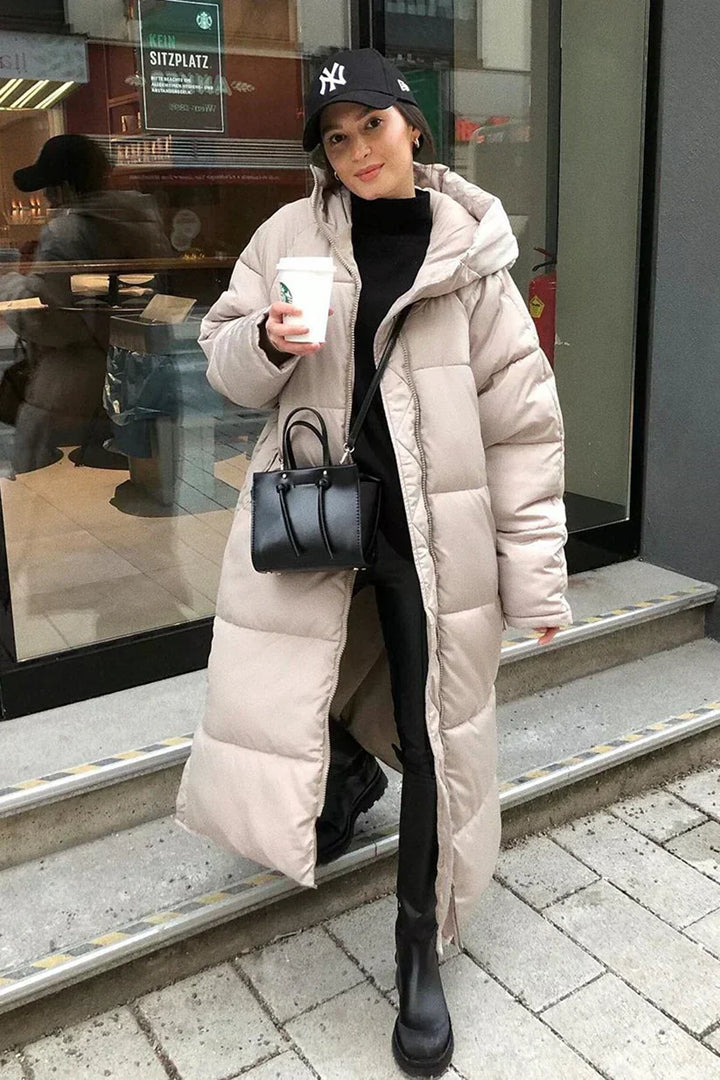 Womens Down Parka Coat Warm Insulated