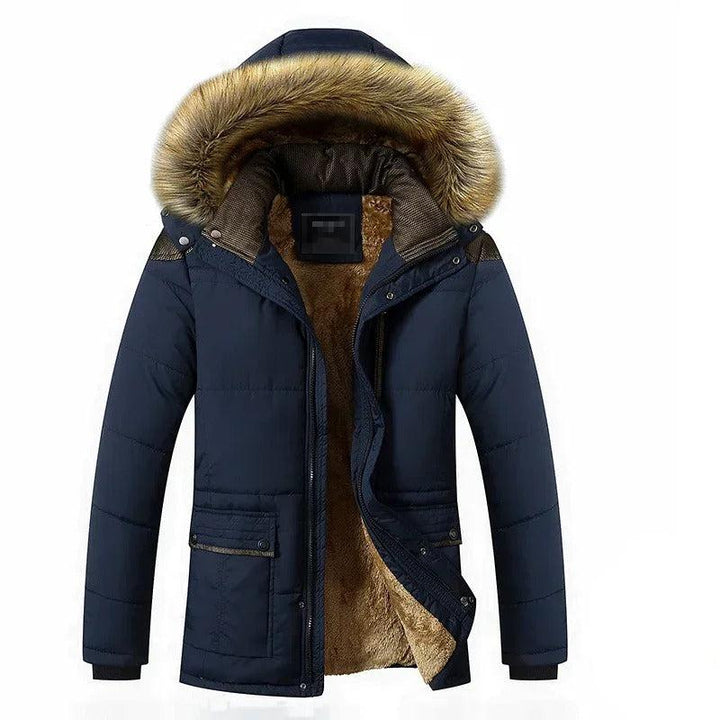Unisex Padded Parka Jacket Warm Insulated Fit