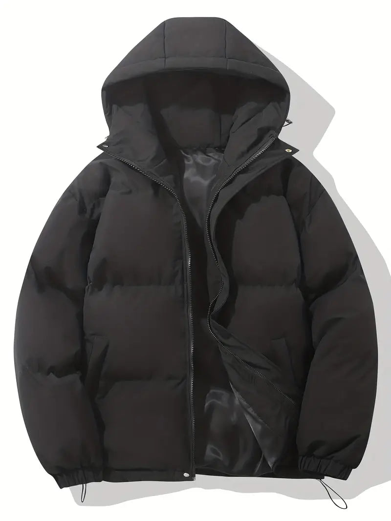 Mens Puffer Coat Insulated Warm Classic Fit - BritishMode