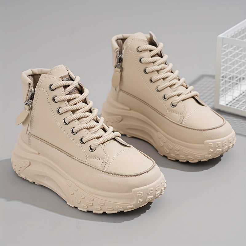 Womens High Top Sneakers Comfortable Casual Fit