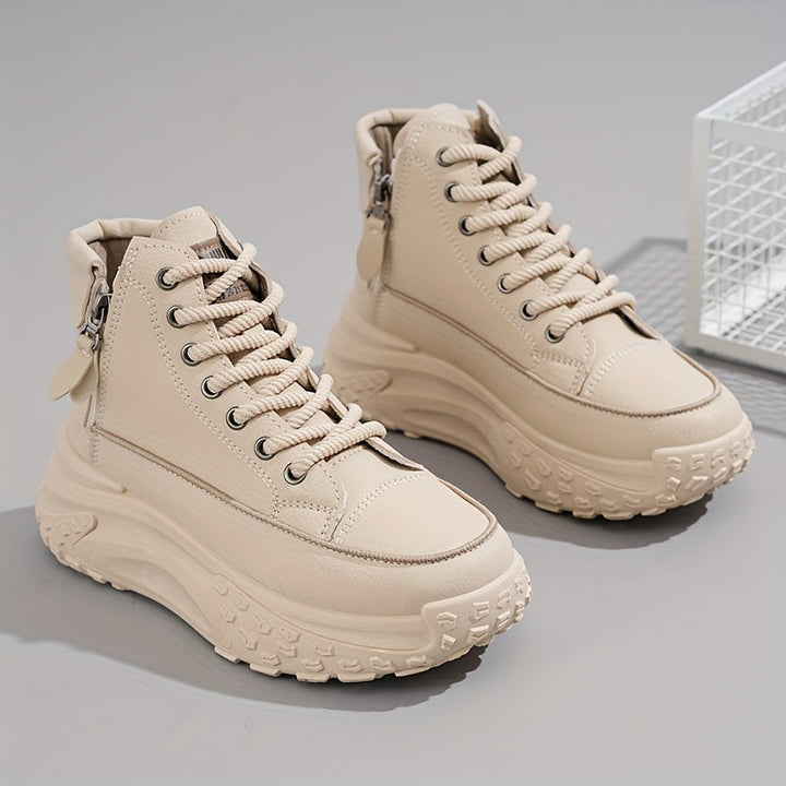 Womens High Top Sneakers Comfortable Casual Fit