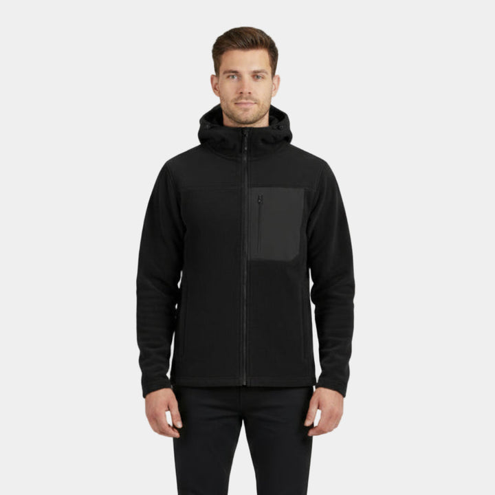 Mens Fleece Jacket Waterproof Warm Fit - BritishMode