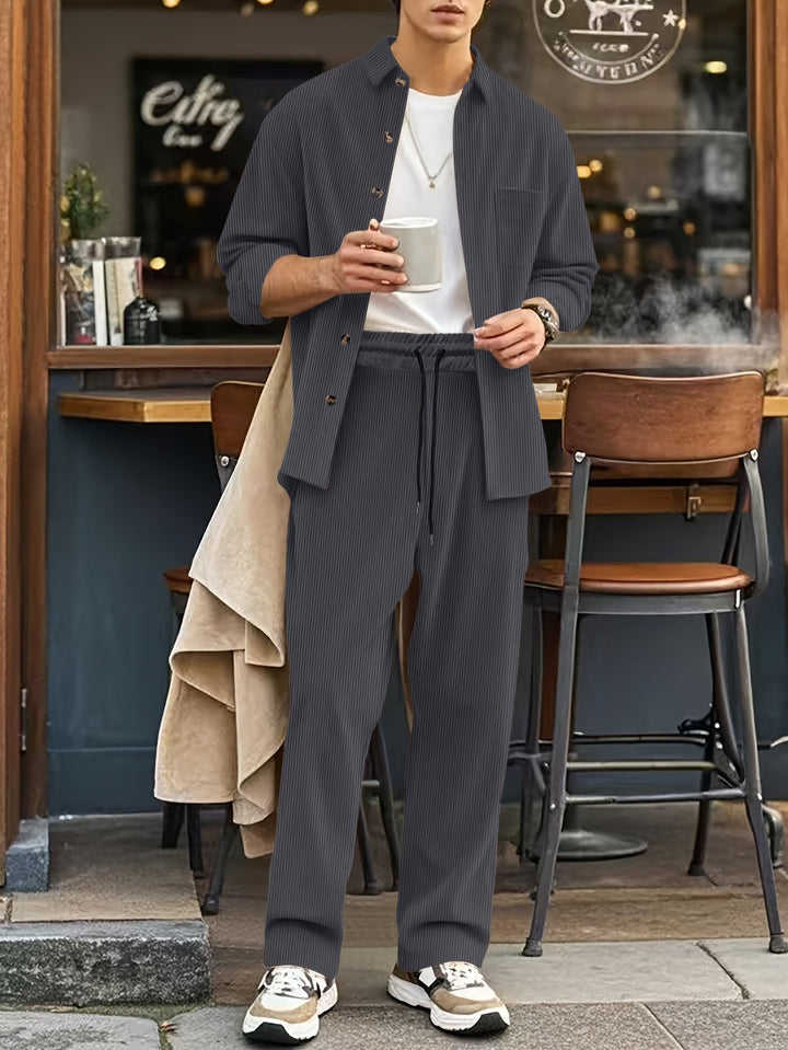 Mens Jogger Suit Comfortable Athletic Fit