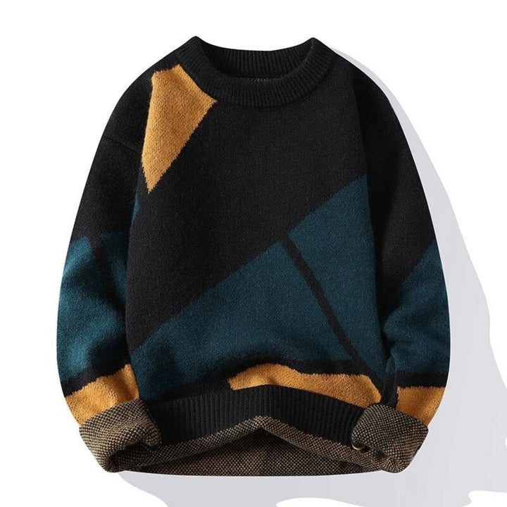 Mens Casual Sweater Knit Relaxed Fit - BritishMode