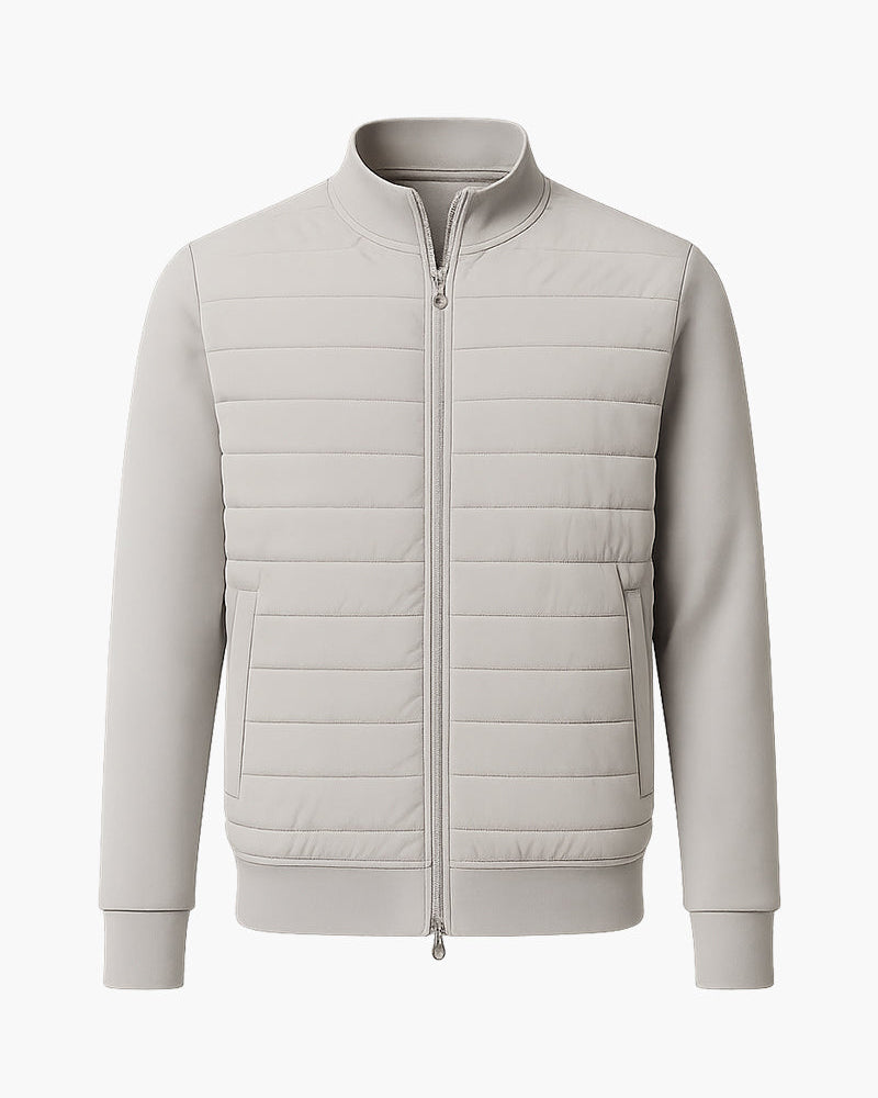 Mens Slim Insulated Tech Coat Breathable Water Resistant