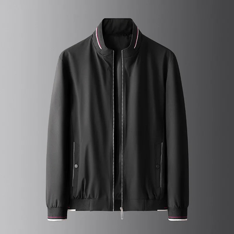 Mens Jacket with Zipper Front Regular Fit
