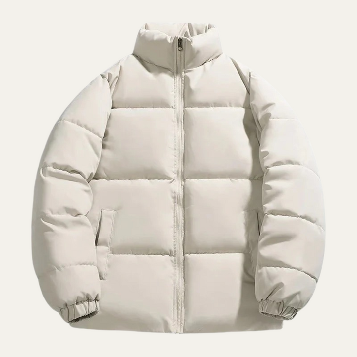 Mens Puffer Jacket Insulated Warm Elegant Fit - BritishMode