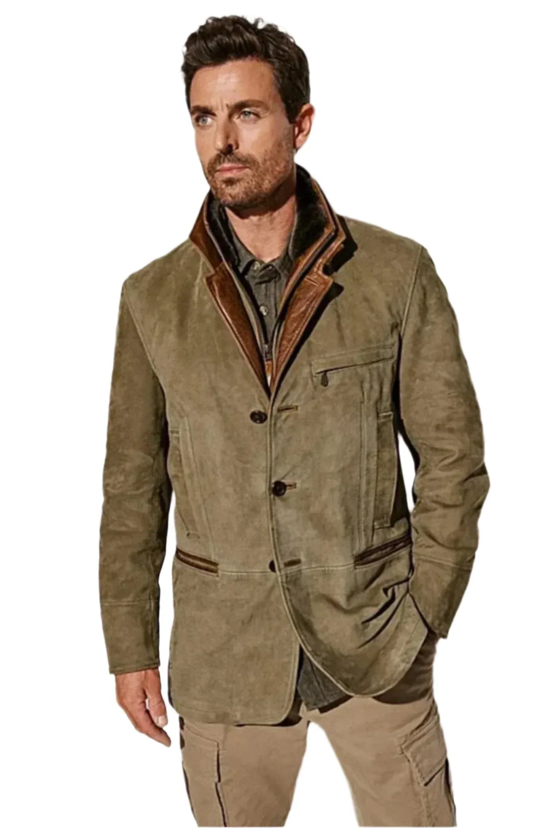 Mens Wool Overcoat Classic Fit - BritishMode