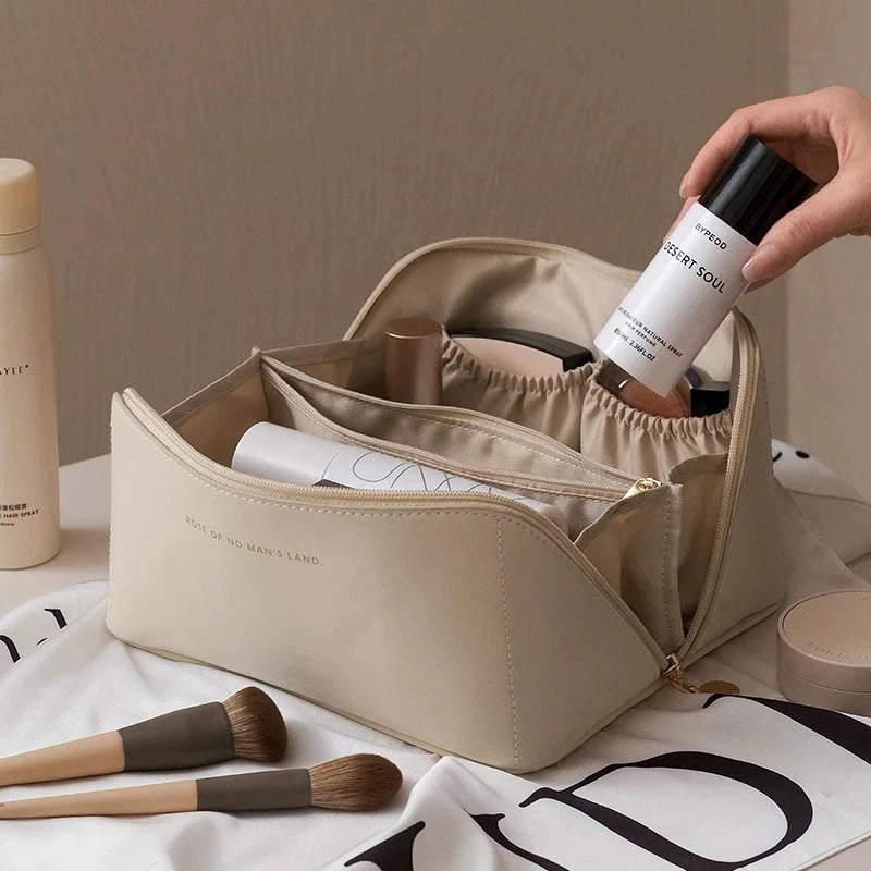 Womens Makeup Travel Bag Toiletry Organizer Compact