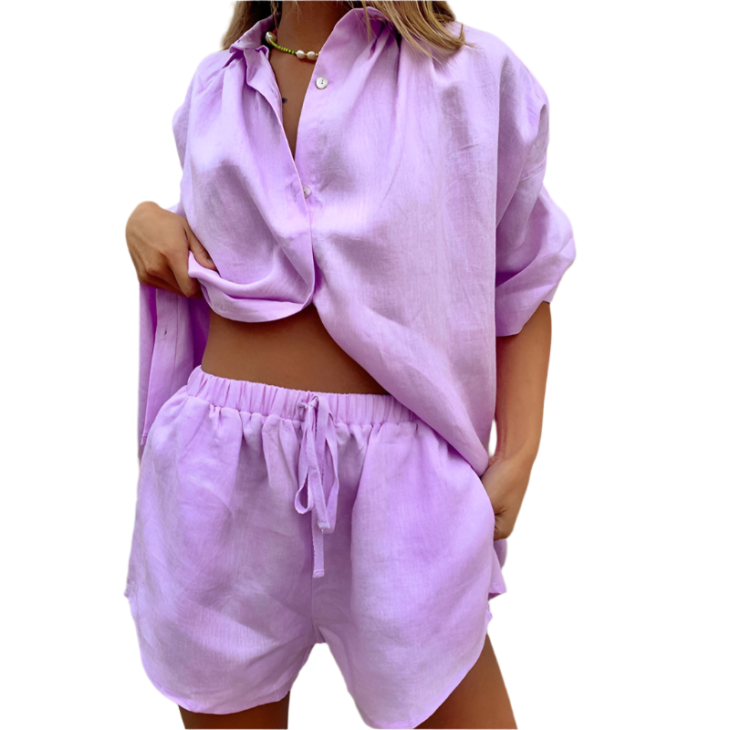 Unisex Pajama Set Cotton Comfortable Fit