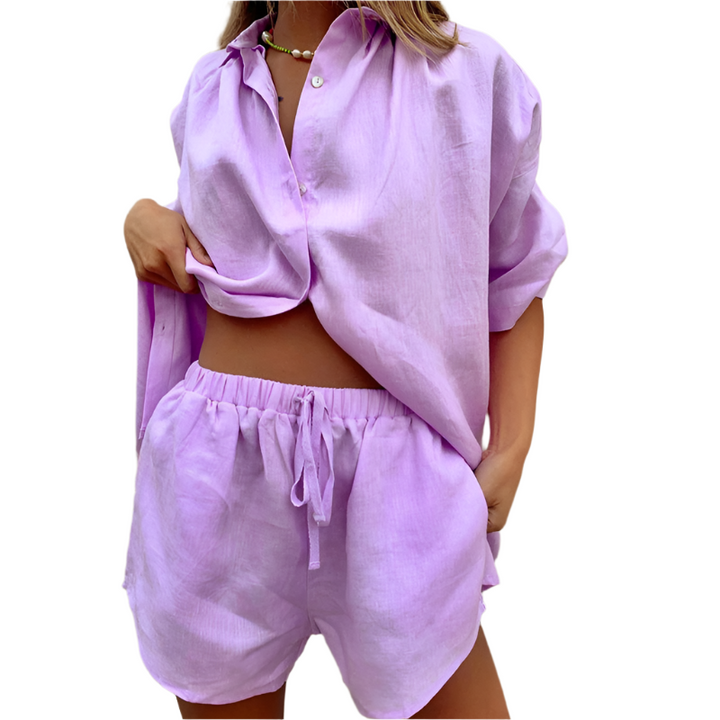 Unisex Pajama Set Cotton Comfortable Fit