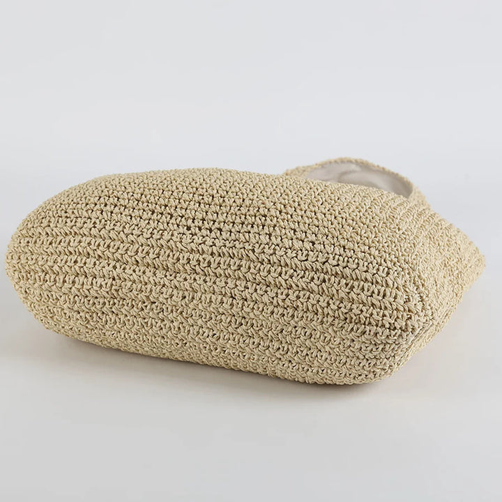 Womens Woven Rattan Bag Casual Style