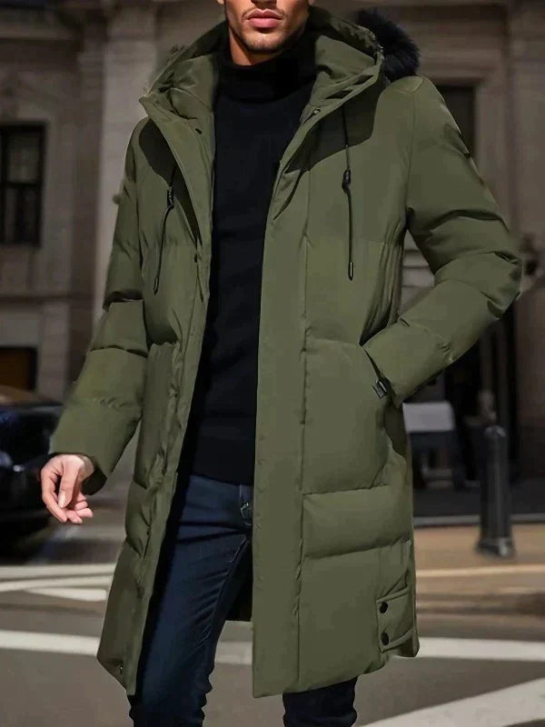 Mens Waterproof Winter Jacket Elegant Fit