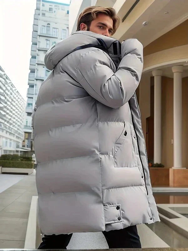 Mens Waterproof Winter Jacket Elegant Fit