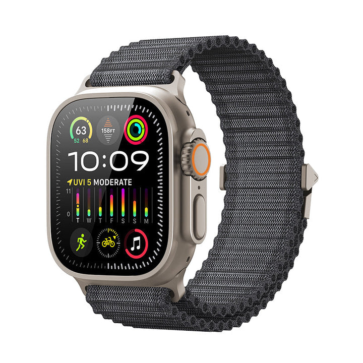 Unisex Woven Strap for Apple Watch Durable Comfortable Fit