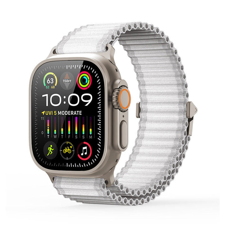 Unisex Woven Strap for Apple Watch Durable Comfortable Fit