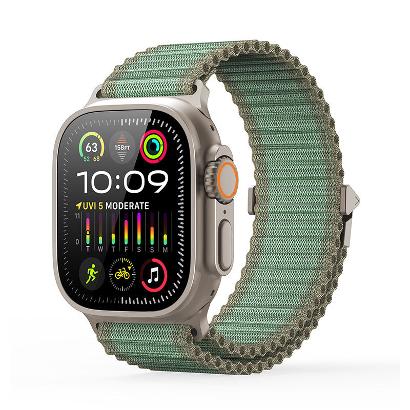 Unisex Woven Strap for Apple Watch Durable Comfortable Fit